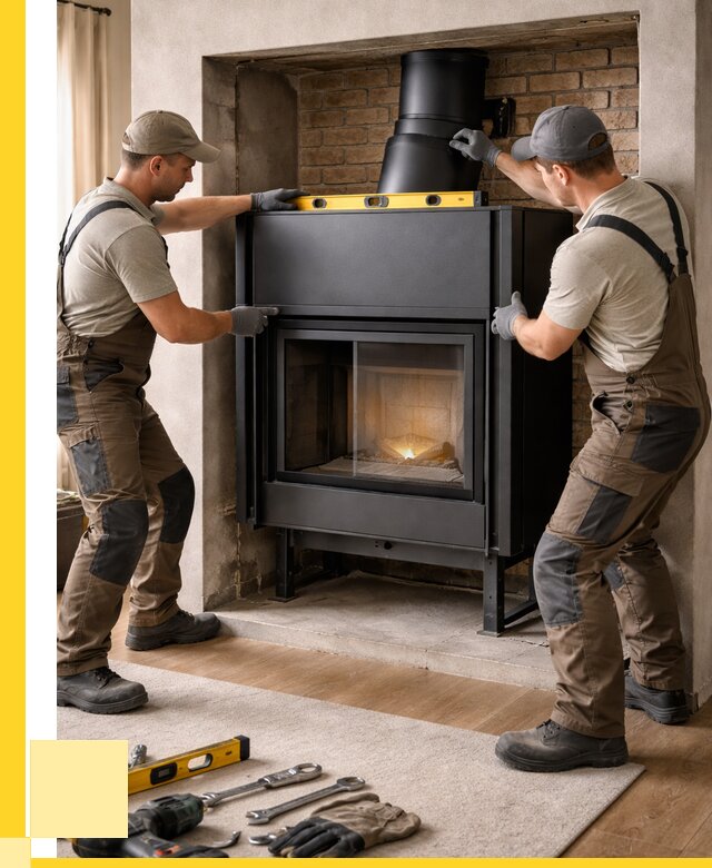 Установка каминных топок в Моршанске под ключ от 18693 р. | ЭриданМрш