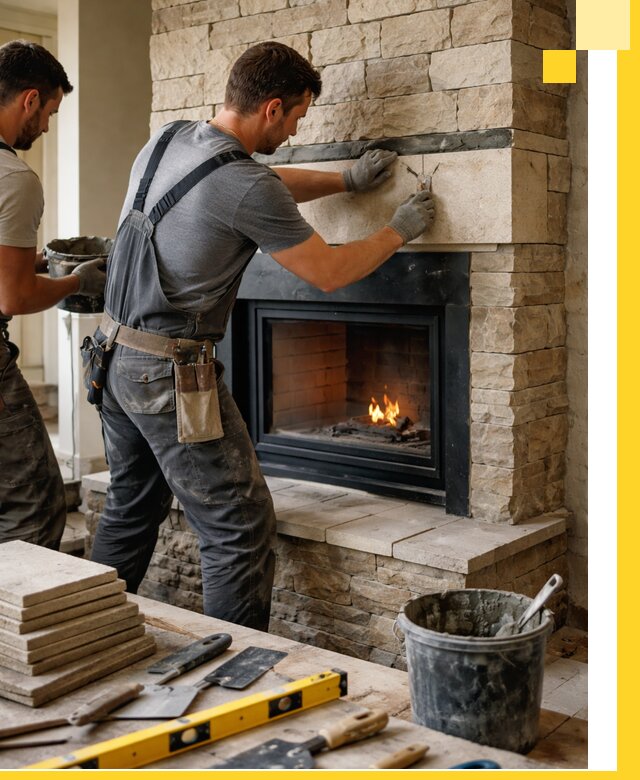 Проектирование и установка открытых каминов в Моршанске