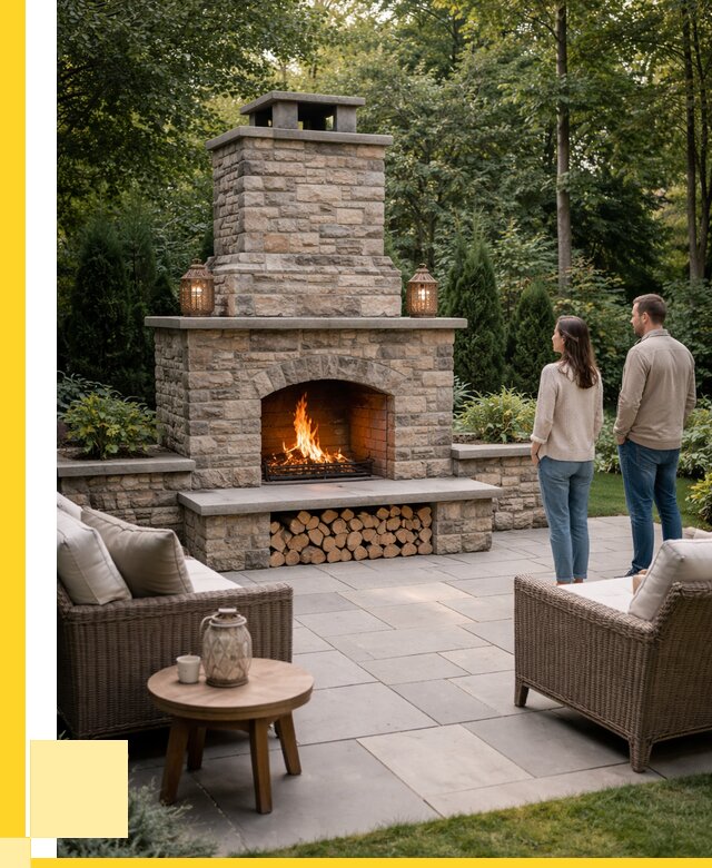 Уличные камины из кирпича в Моршанске от 155775 р. | ЭриданМрш