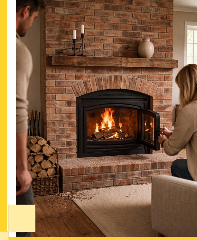 Кирпичные камины под ключ в Моршанске от 155775 р. | ЭриданМрш