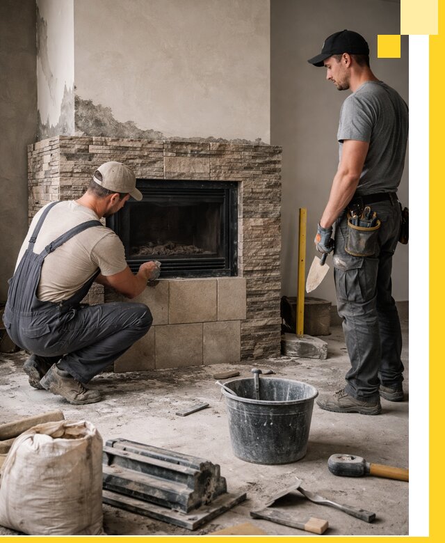 Камины под ключ в Моршанске: проект, изготовление и монтаж