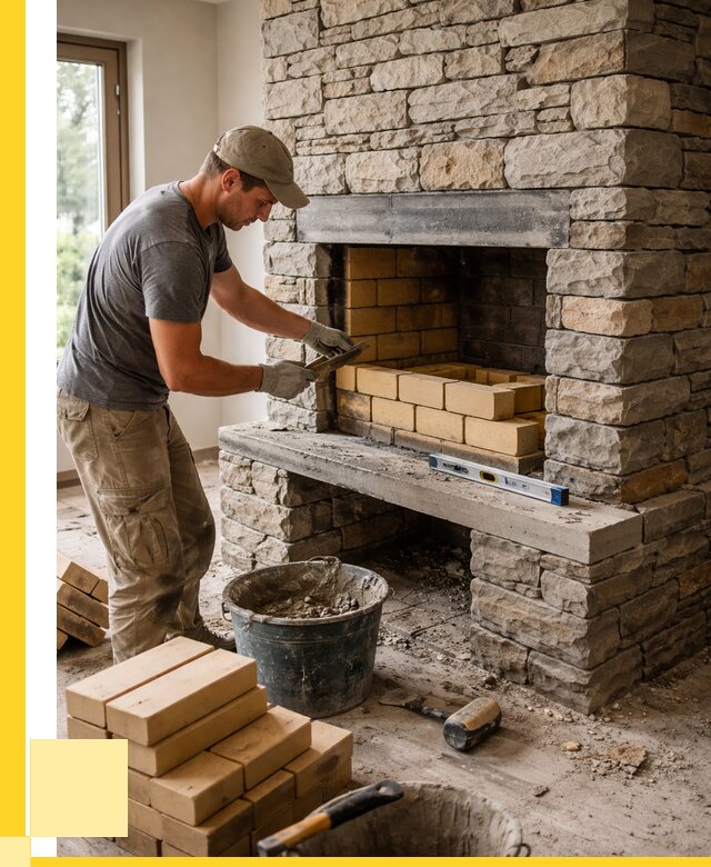 Кладка каминов и камина в Моршанске от 25963 р. ЭриданМрш