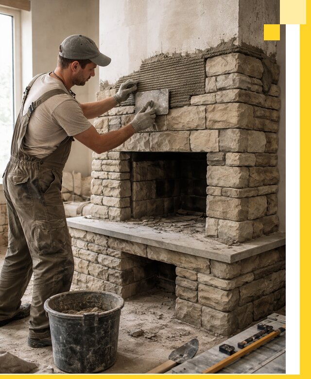 Строительство каминов под ключ в Моршанске от проектирования до монтажа