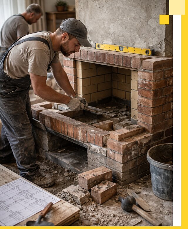 Изготовление и установка каминопечей под ключ в Моршанске