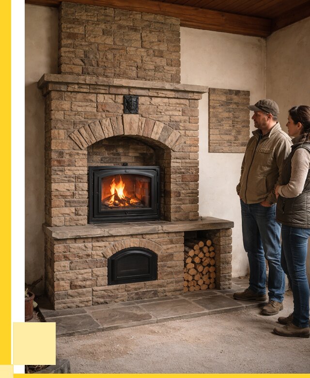 Кирпичная печь под ключ в Моршанске от 155775 р. | ЭриданМрш