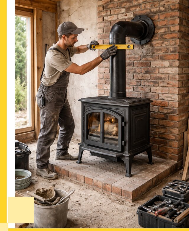 Монтаж печей установка банной печи в Моршанске от 15578 р. | ЭриданМрш