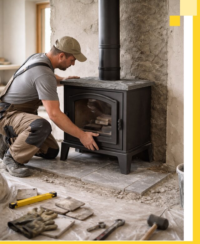 Профессиональный монтаж печей и каминов в Моршанске под ключ