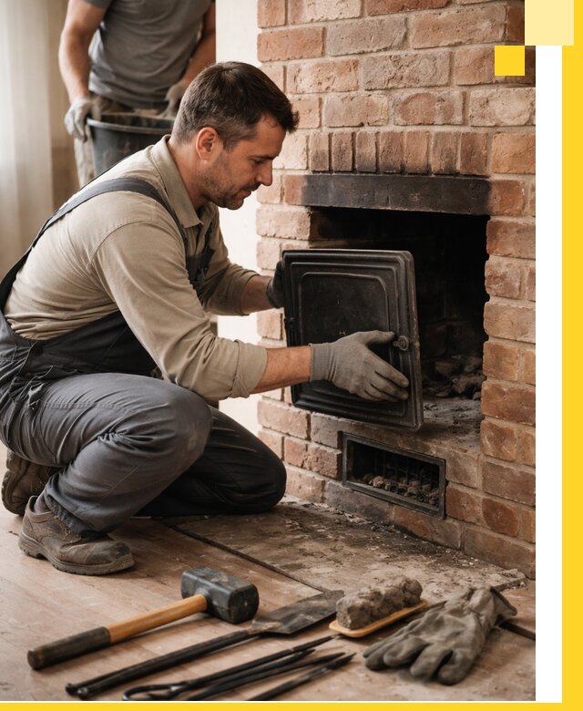 Ремонт печей в Моршанске с гарантией качества и безопасности