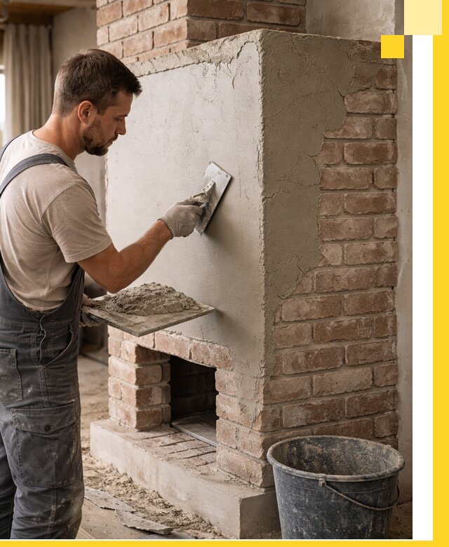 Отделка печей и облицовка каминов в Моршанске под ключ