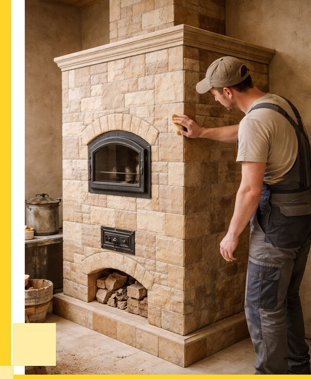 Облицовка печей в Моршанске от 4673 р. под ключ | ЭриданМрш