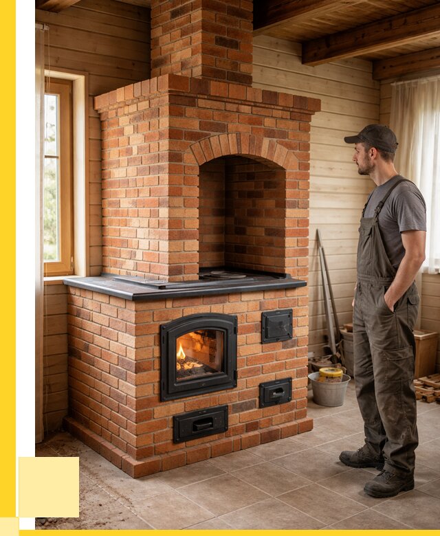 Кирпичные печи в Моршанске: купить от 155775 р. | ЭриданМрш