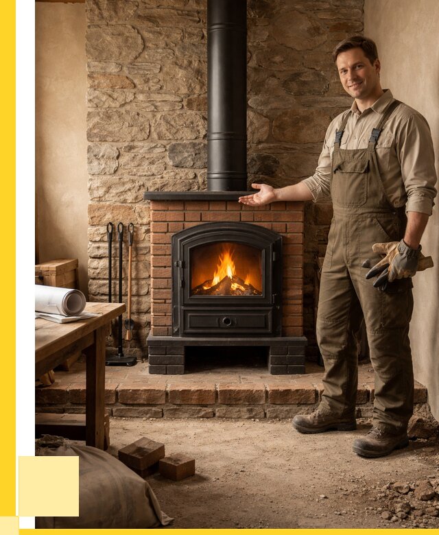 Печи отопительные из кирпича в Моршанске от 83080 р., ЭриданМрш