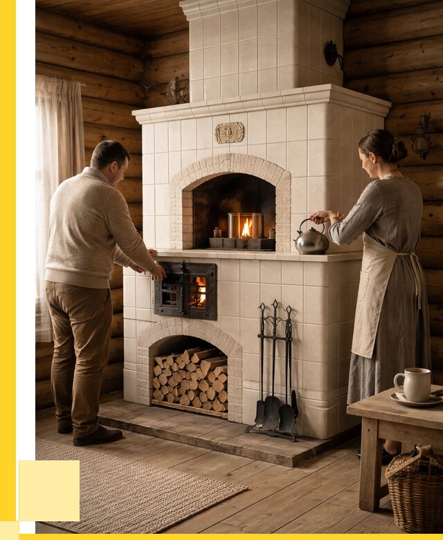 Русские печи в Моршанске: установка от 155775 р. ЭриданМрш