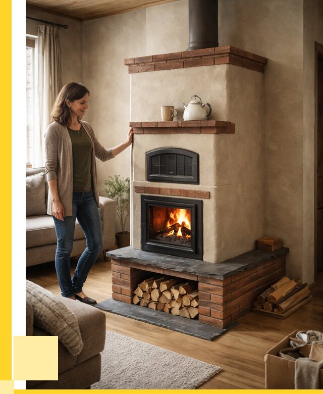 Печи шведки в Моршанске от 88273 р. | ЭриданМрш — печь шведка