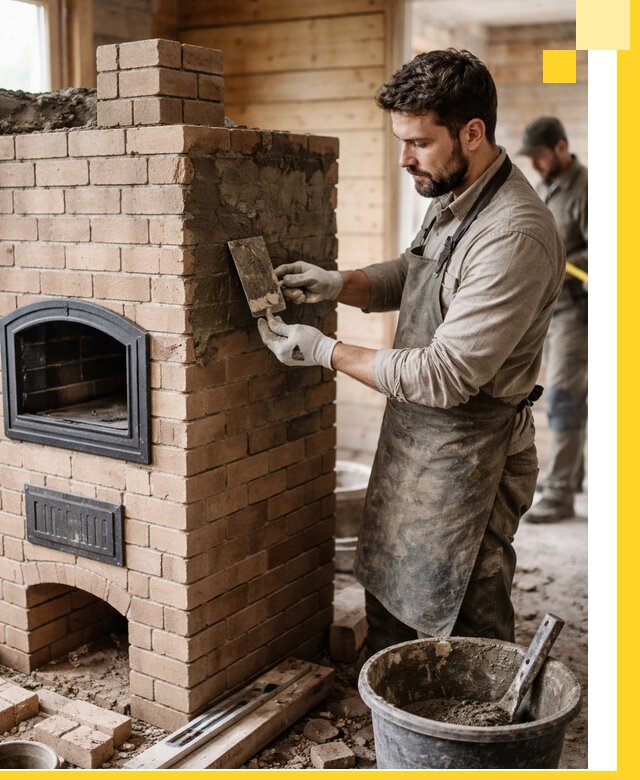 Изготовление и установка печей-шведок под ключ в Моршанске