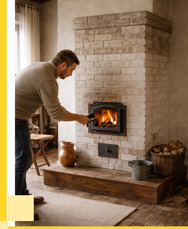 Печь голландка из кирпича в Моршанске от 88273 р. | ЭриданМрш