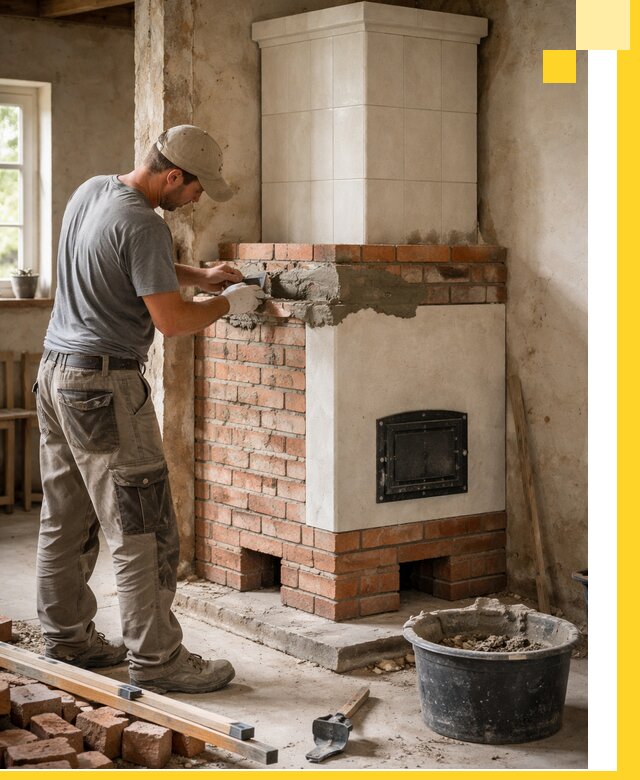 Изготовление и установка печей-голландок под ключ в Моршанске