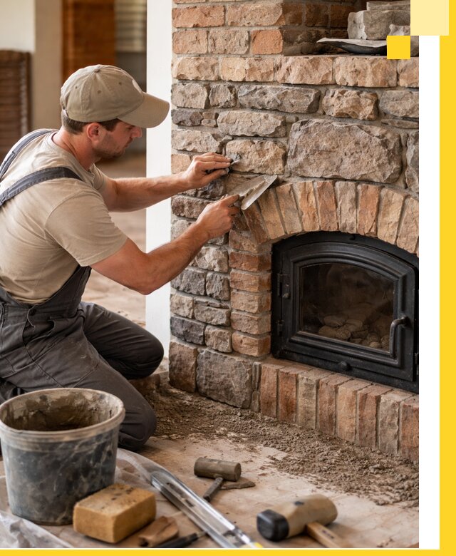 Печи для дома под ключ в Моршанске, установка и доставка