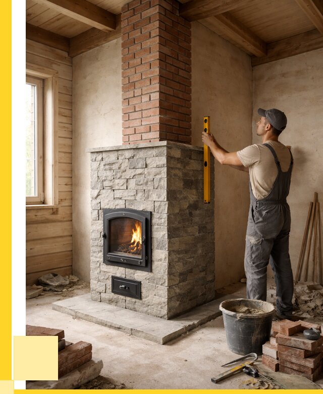 Печи и дымоходы под ключ в Моршанске от 46733 р., ЭриданМрш