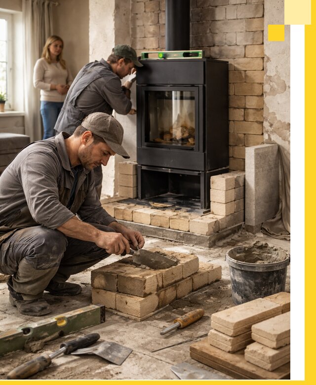 Печи и камины под ключ: проект, установка в Моршанске