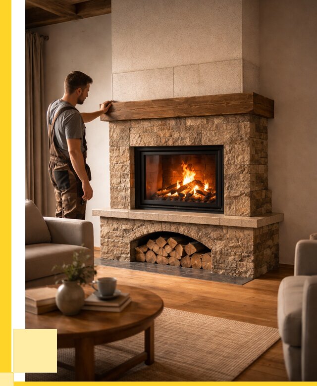 Печи камины для дома под ключ в Моршанске от 57118 р. | ЭриданМрш