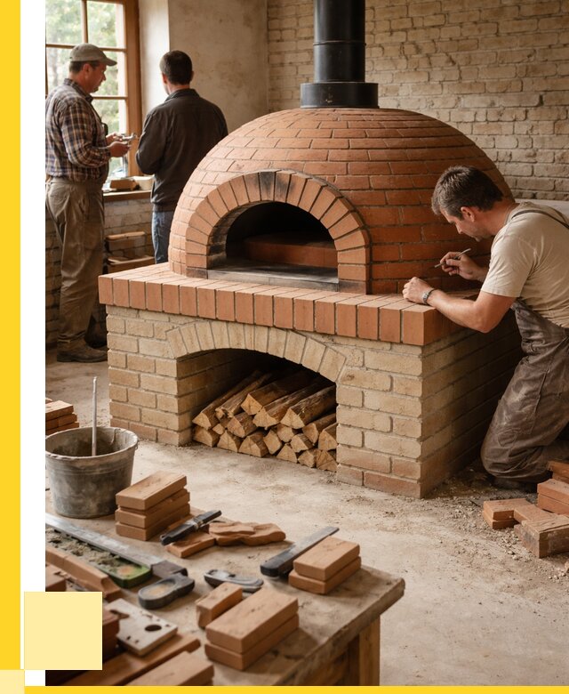 Помпейская печь дровяная для пиццы в Моршанске | ЭриданМрш от 207700 р.