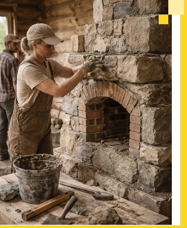 Каменные печи на заказ и монтаж в Моршанске, долговечные решения