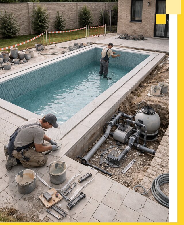 Строительство бассейнов под ключ в Моршанске: проекты и монтаж