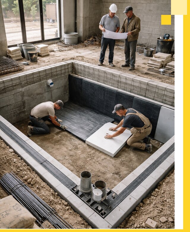 Проекты частных и общественных бассейнов под ключ в Моршанске