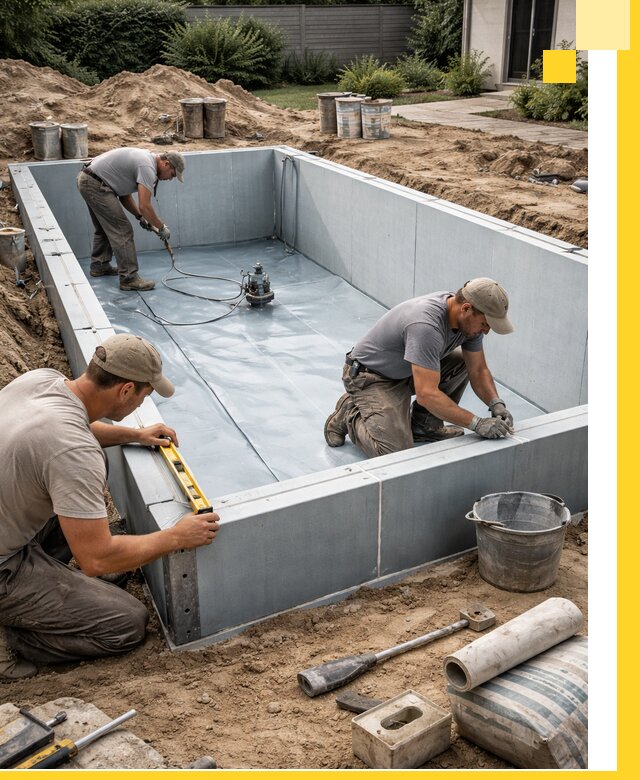 Профессиональный монтаж бассейнов под ключ в Моршанске с гарантией