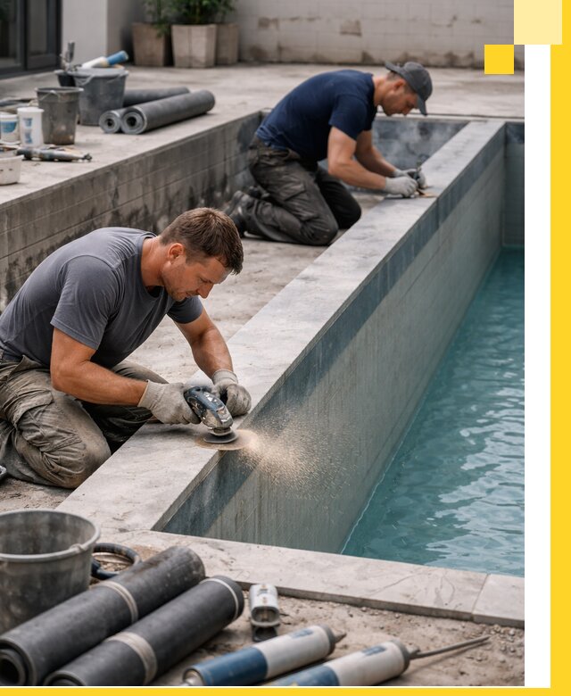 Профессиональный ремонт бассейнов под ключ в Моршанске