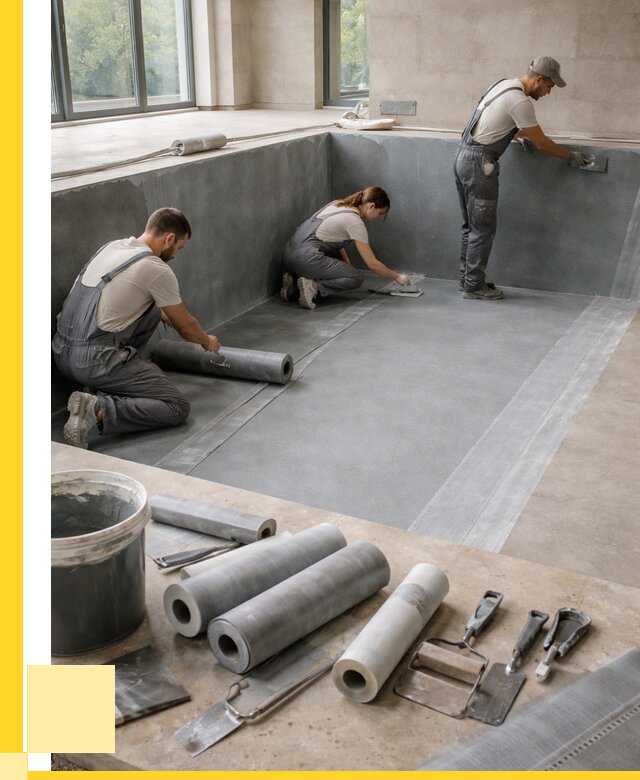 Гидроизоляция бассейнов в Моршанске от 2077 р., ЭриданМрш