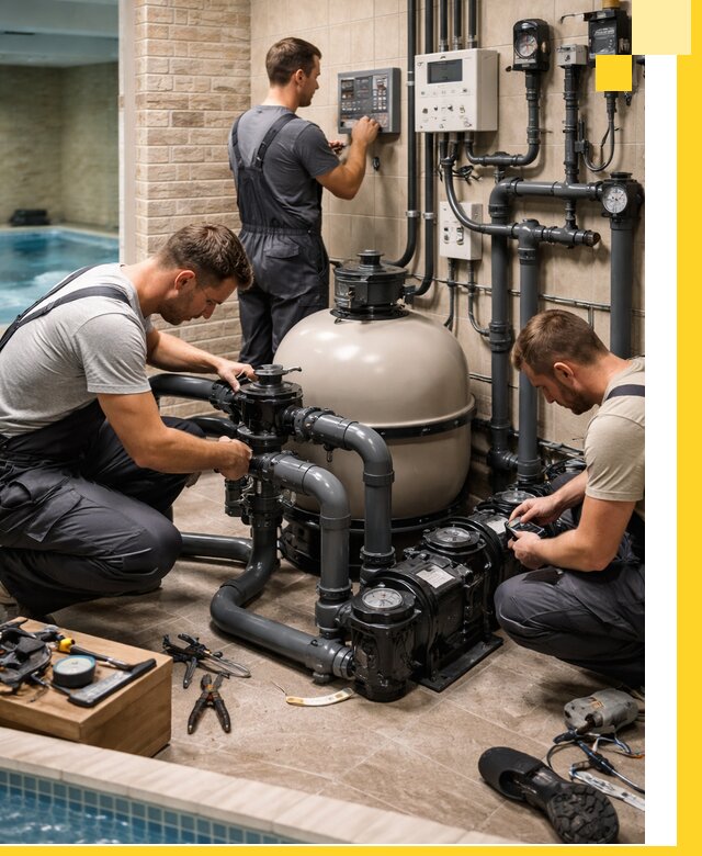 Комплексное оборудование для бассейнов под ключ в Моршанске