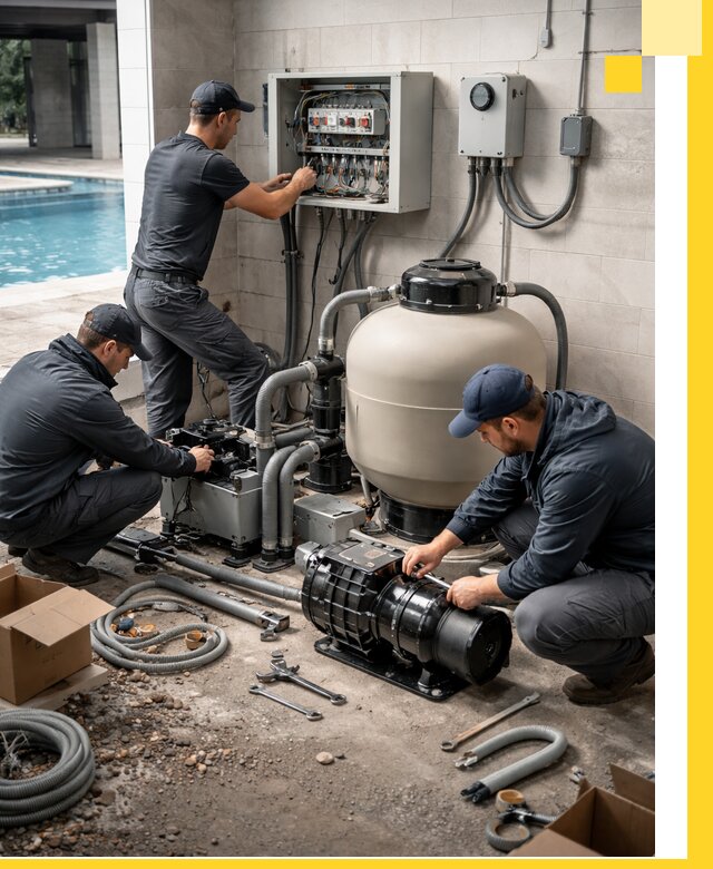 Профессиональный монтаж оборудования для бассейнов в Моршанске