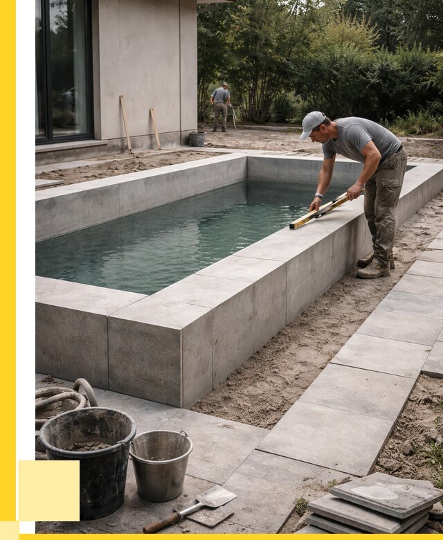 Строительство бетонного бассейна в Моршанске от 1246200 р. | ЭриданМрш