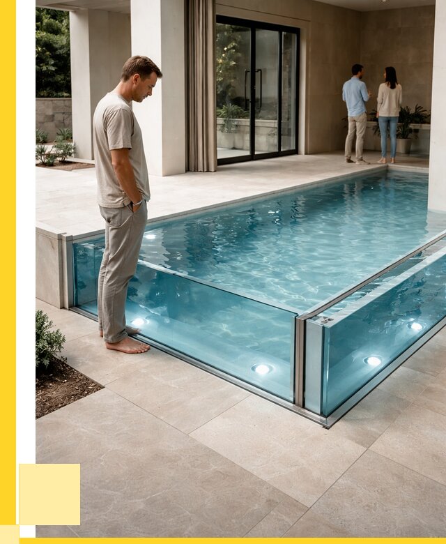 Стеклянные бассейны в Моршанске от 1246200 р. | ЭриданМрш — мозаика