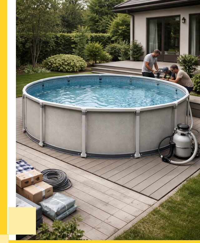 Купить каркасные бассейны в Моршанске от 46733 р. | ЭриданМрш