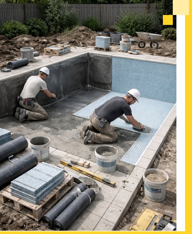 Проектирование и строительство стационарных бассейнов в Моршанске