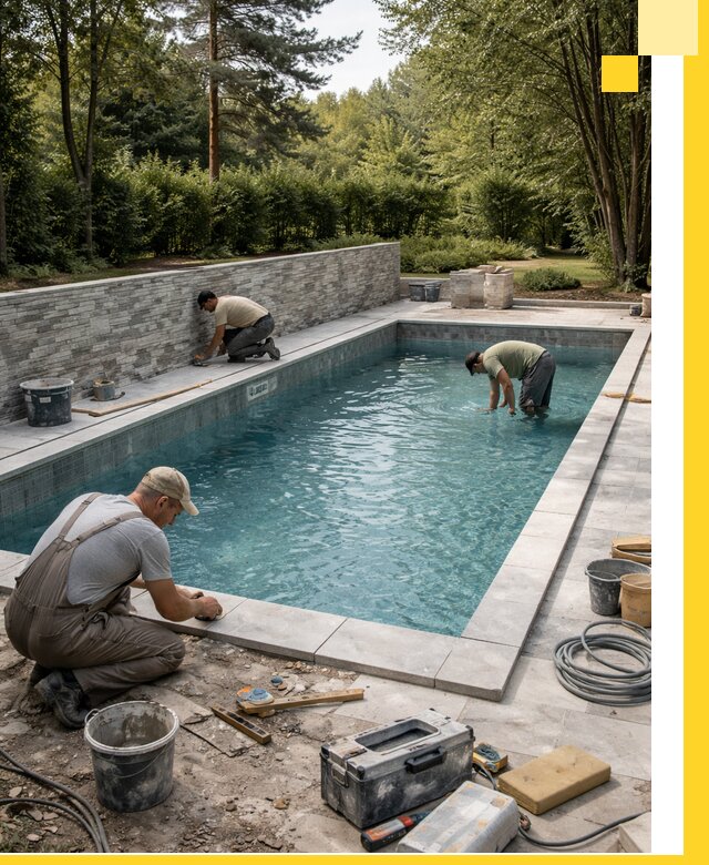 Проектирование и строительство частных бассейнов в Моршанске