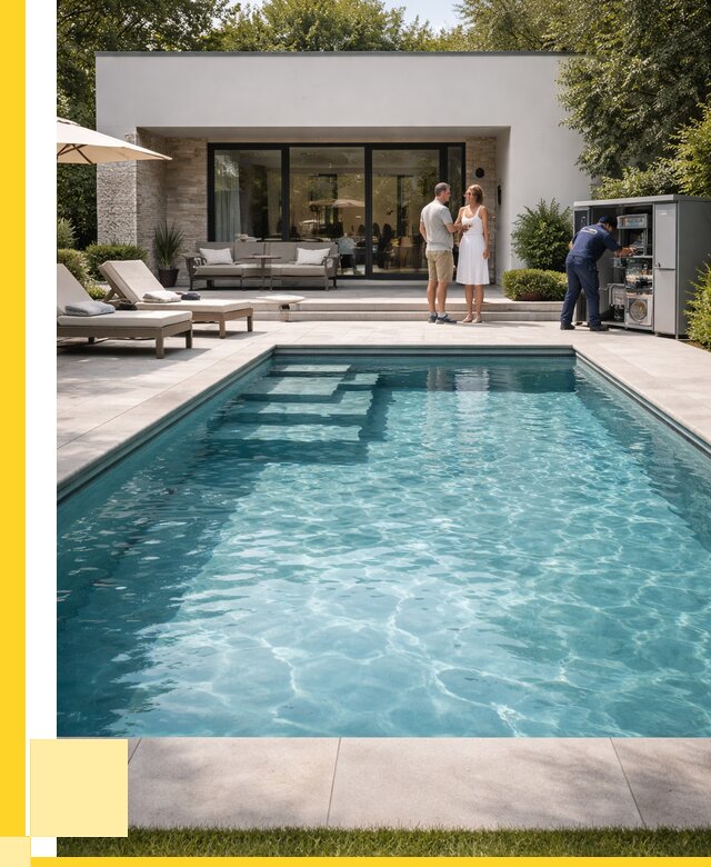 Бассейн в доме в Моршанске под ключ от 1246200 р. | ЭриданМрш