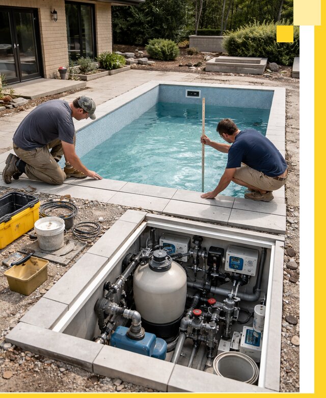 Строительство качественных домашних бассейнов под ключ в Моршанске