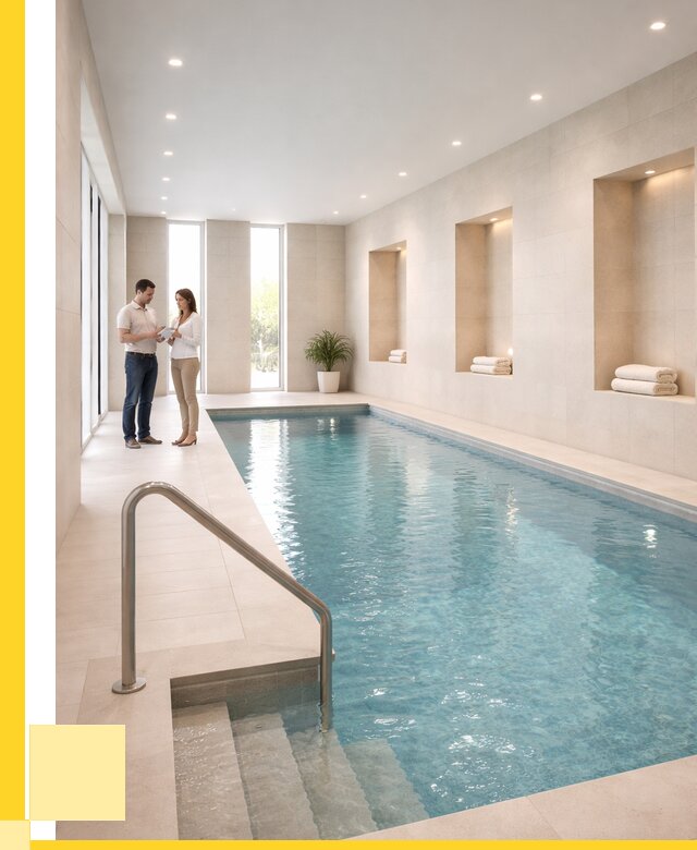 Бассейны в помещении под ключ в Моршанске от 1557750 р. | ЭриданМрш