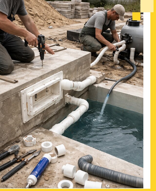 Строительство скиммерных бассейнов под ключ в Моршанске