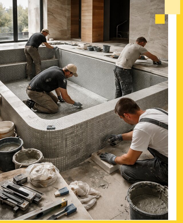 Строительство и установка СПА бассейнов под ключ в Моршанске