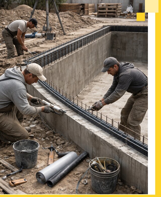 Качественный монтаж чаши бассейна в Моршанске под ключ с гарантией