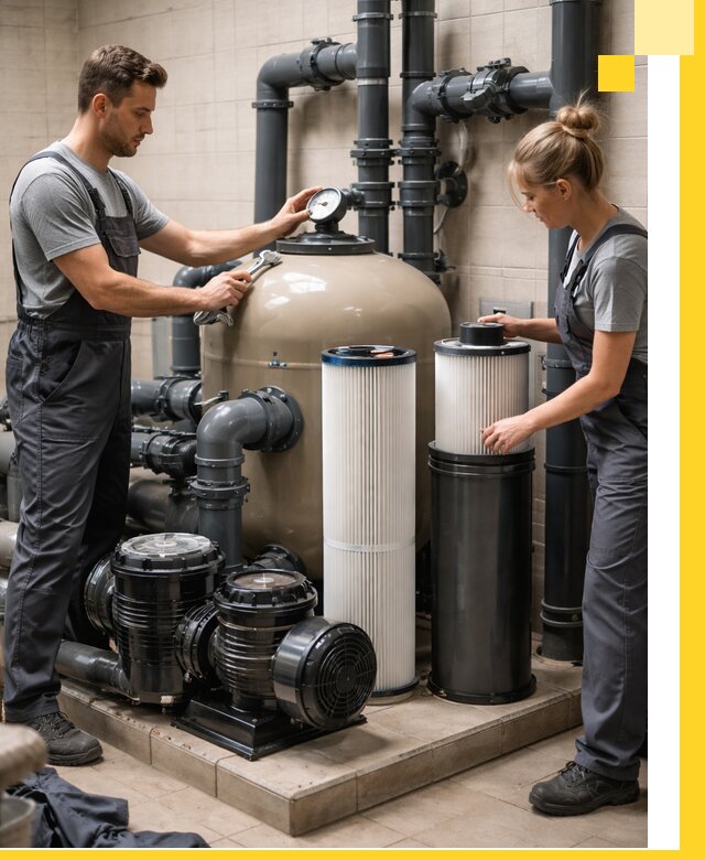 Фильтры и системы фильтрации для бассейнов в Моршанске