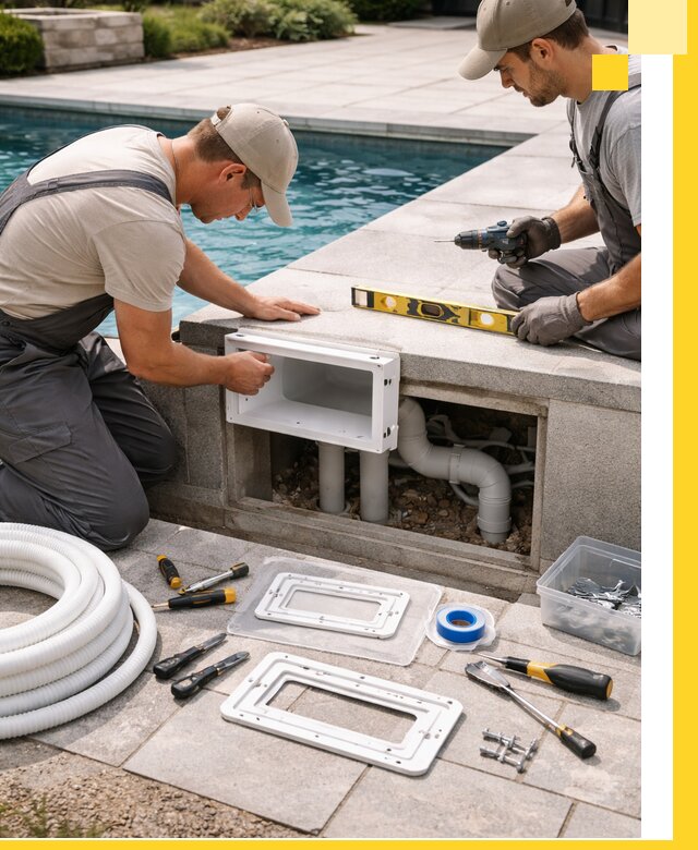 Поставка и установка скиммеров для бассейнов в Моршанске