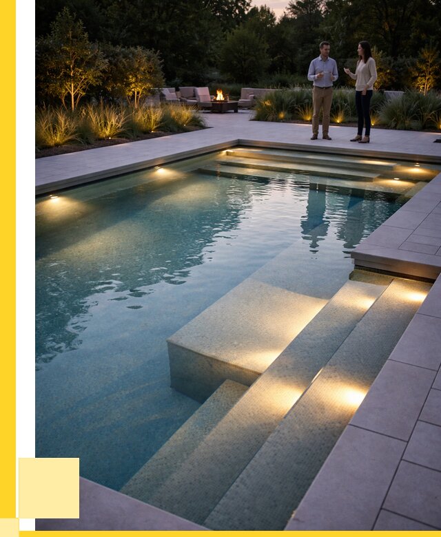 Освещение бассейнов в Моршанске под ключ от 25963 р. | ЭриданМрш