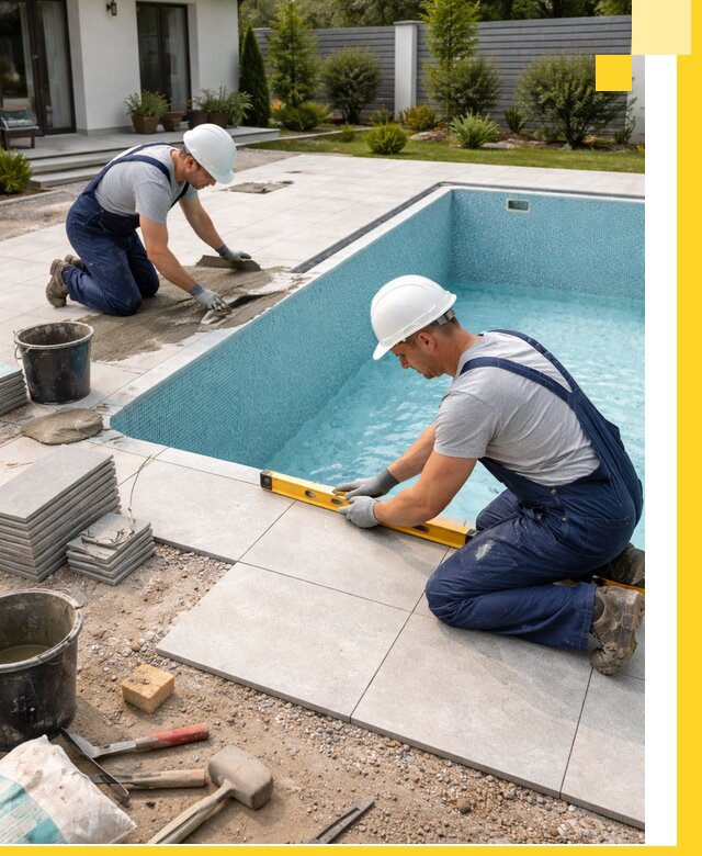 Строительство и монтаж плавательных бассейнов под ключ в Моршанске