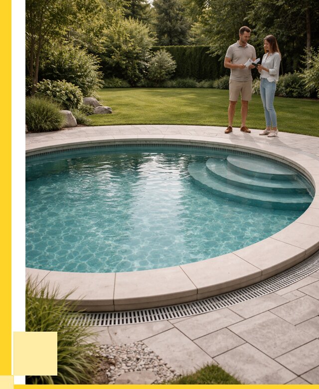 Круглые каркасные бассейны купить в Моршанске от 259625 р. | ЭриданМрш